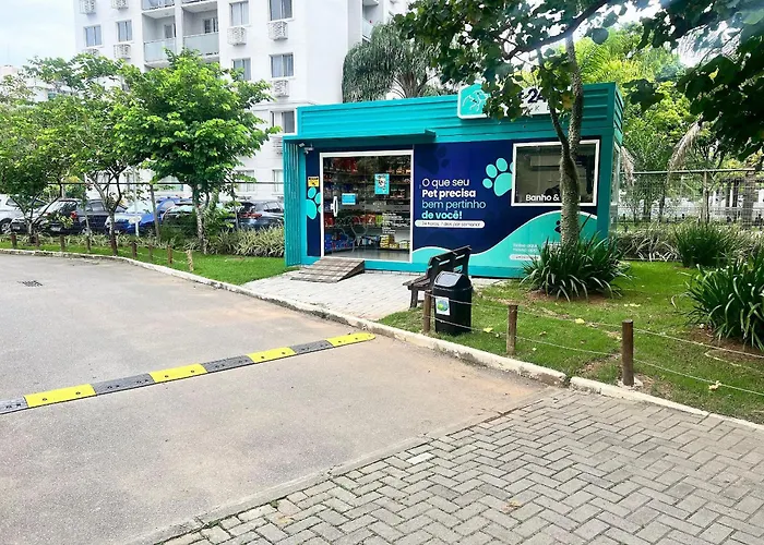 Apto completo Ar garagem piscina Barra Olímpica RJ Rio de Janeiro